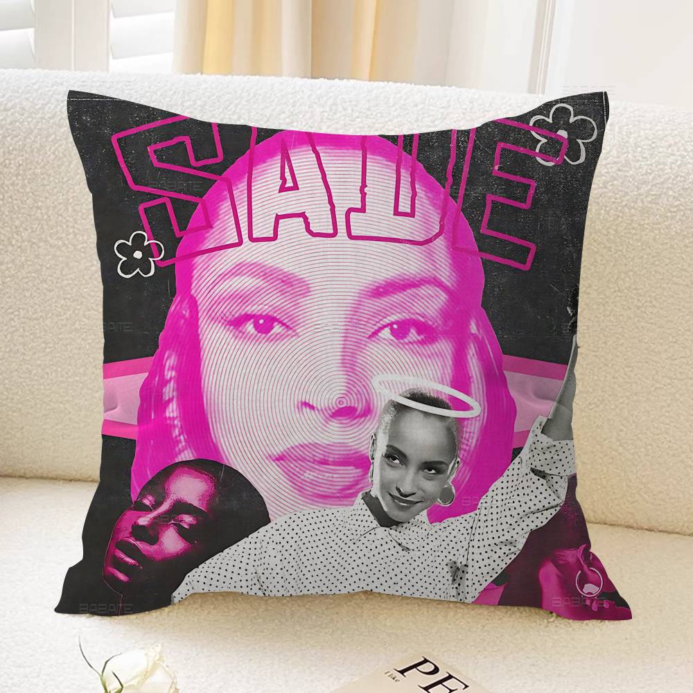 Band S-Sade Adu Sänger Kissenbezug Design Kissenbezug Dekor Feiertagsdekorati