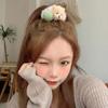 Plush Bear Hair Ropes Furry Ball Hair Scrunchies Cute Cartoon Hair Bands Durable Cute Lovely Elastic Hair Bands
