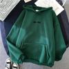 Autumn Winter Hooded Sweatshirt Women Korean Student Loose Fleece Lined Hoodie Womens Coat