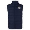 Chelsea FC Mens Quilted Padded Gilet