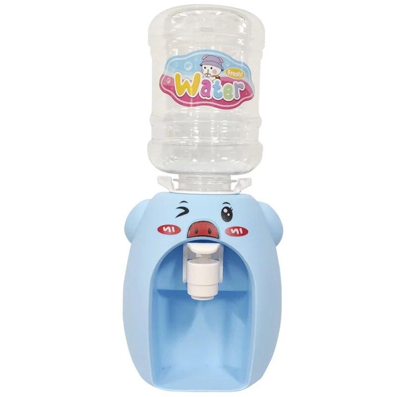 Mini Schwein Wasserspender für Kinder Geschenk süße Wasser Saft Milch Trinkbrunnen Simulation Cartoon Küche Spielzeug