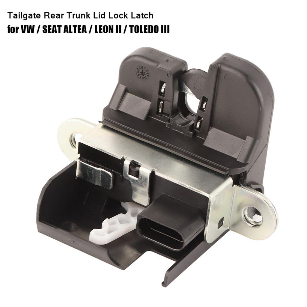 1K6827505E Tailgate Rear Trunk Lid Lock Latch for  SEAT ALTEA  LEON II  TOLEDO III
