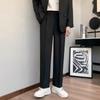 Spring and Autumn New Trousers Men's High-end Drape Loose Straight Trousers Business Anti-wrinkle Non-ironing Casual Suit Pants