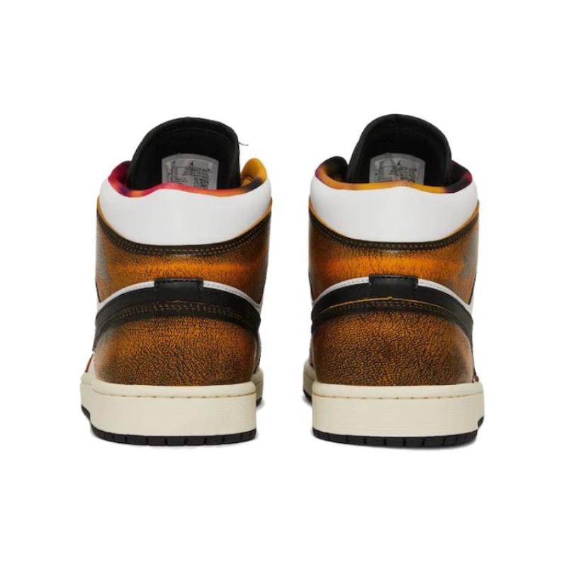 Jordan 1 Mid Se Orange Wear Away Jordan DQ8417-071