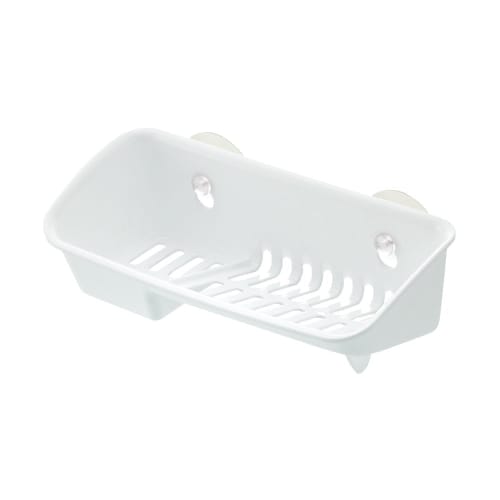 Richell Sponge Rack, White, 23 X 12 X 7.5 Cm, Shelly, Scrubber Holder, Type A, Antibacterial