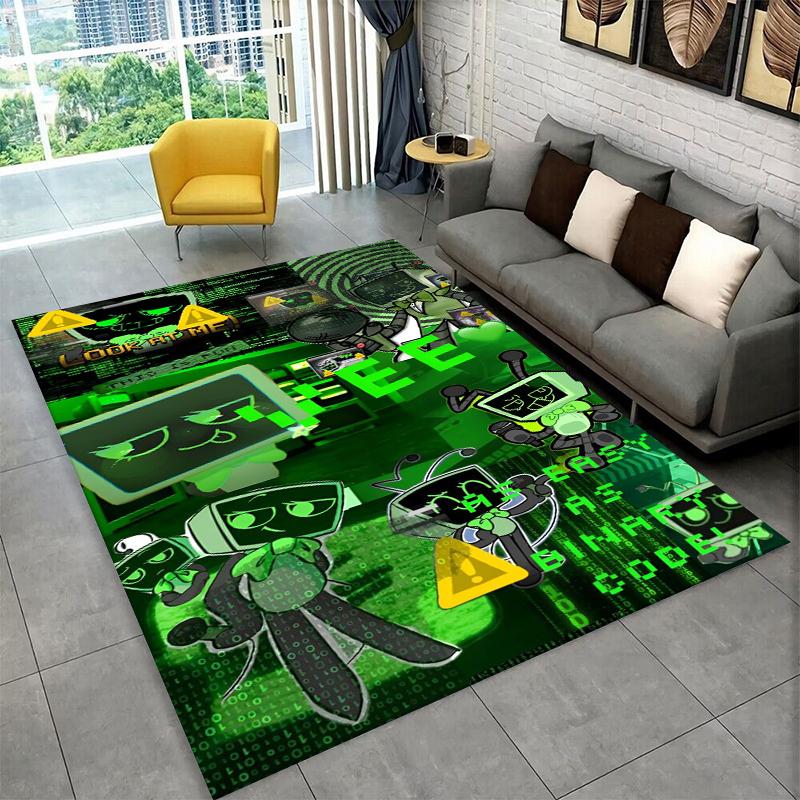 Tappeto Antiscivolo Dandy World Cartoon per Soggiorno, Camera da Letto, Sala Giochi, Tappeto Morbido Pavimento Tappeto Arredo Casa Stanza Bambini