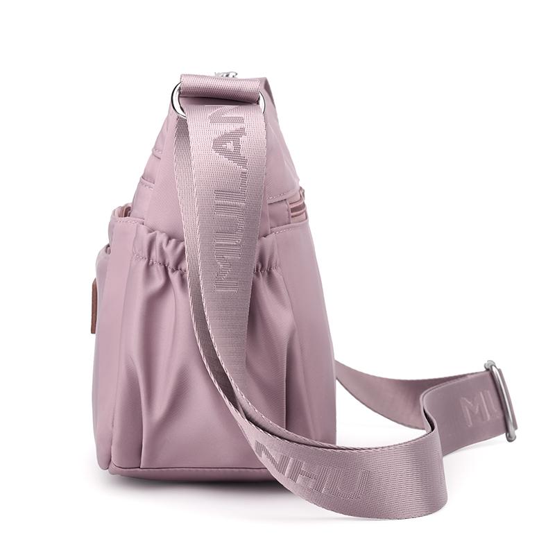 Shoulder Bag Women's Nylon Bag Middle-Aged Mother's Bag Multi-Compartment Wallet