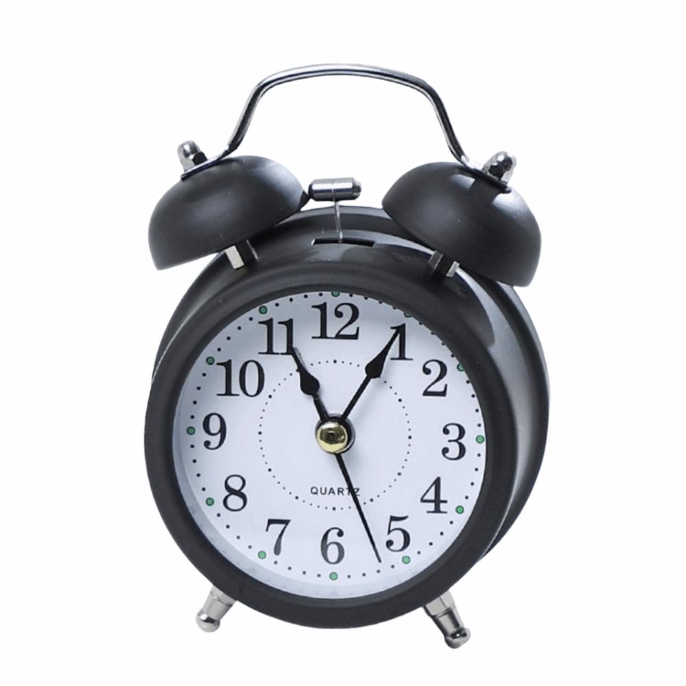 Vintage Creative Classical Alarm Clock 3in Super Loud Retro Alarm Clock Mute Type Double Bell Bell Alarm Clock Students Learning2