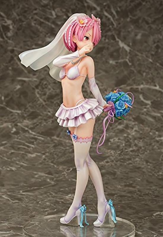 Ram Wedding Life In Another Plastic Painted Complete Figure Scale Resale Ver. ReZERO -Starting World- 1/7
