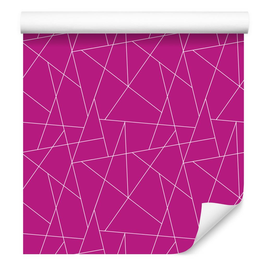 Wallpaper Geometric pattern purple, purple center 50x1000