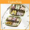 Portable Ten Compartment Medication Organizer With Large Capacity For Weekly Pill Storage
