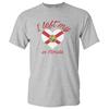 I Left My Heart In Florida- Hometown Pride T-Shirt - Sport Grey