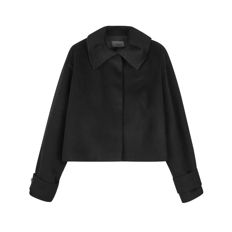 LESS 2023 Winter Merino Wool Blend Double-Faced Jacket