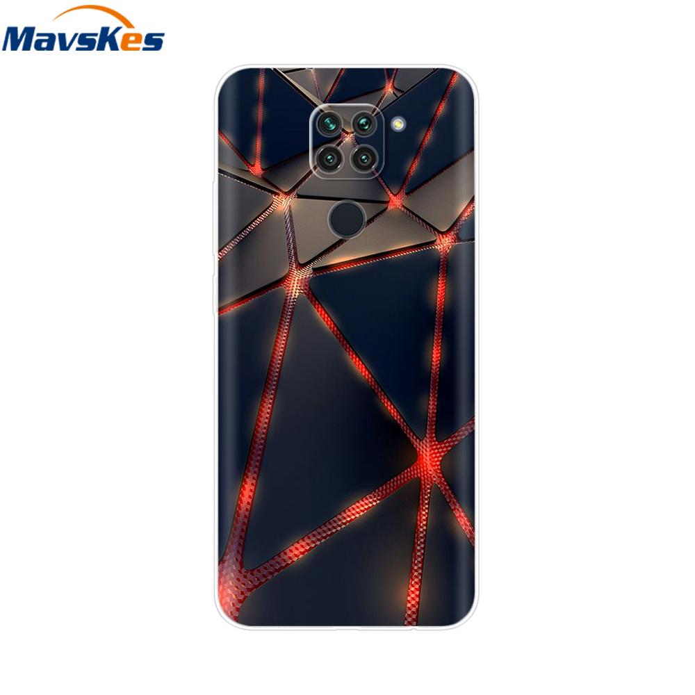Phone Case For Xiaomi Redmi Note 9 Case 6.53'' Soft Silicone TPU Back Cover for Xiaomi Redmi Note 9 Note9 Case Coque Fundas Para