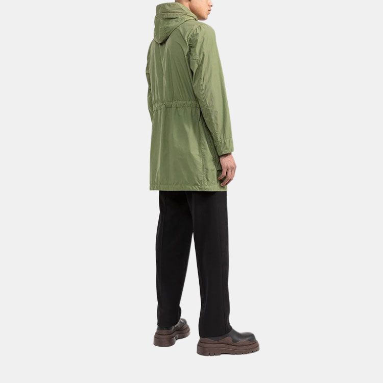 STONE ISLAND Jacken Herren Grün Mit Kapuze (Nicht abnehmbar) Moderat Andere 761570132-V0058