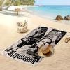 Taylor Swift Custom Beach Towel, Print Your Name Text Lightweight Absorbent Towel for Swimming Travel