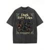 European Sizes Men's T-Shirt, Mysterious Fairy Tale Printed T-Shirt, Suitable for Summer T-Shirt with a Certain Thickness, Holiday Gift