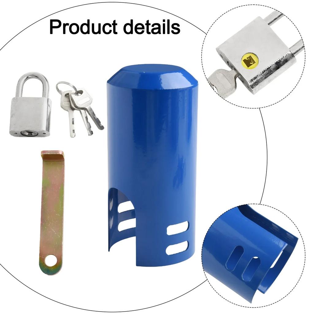 With Key Tap Protective Lock Locking Plate Padlock Protective Cover Water Switch Valve Watering Equipment For Outdoor Faucet New