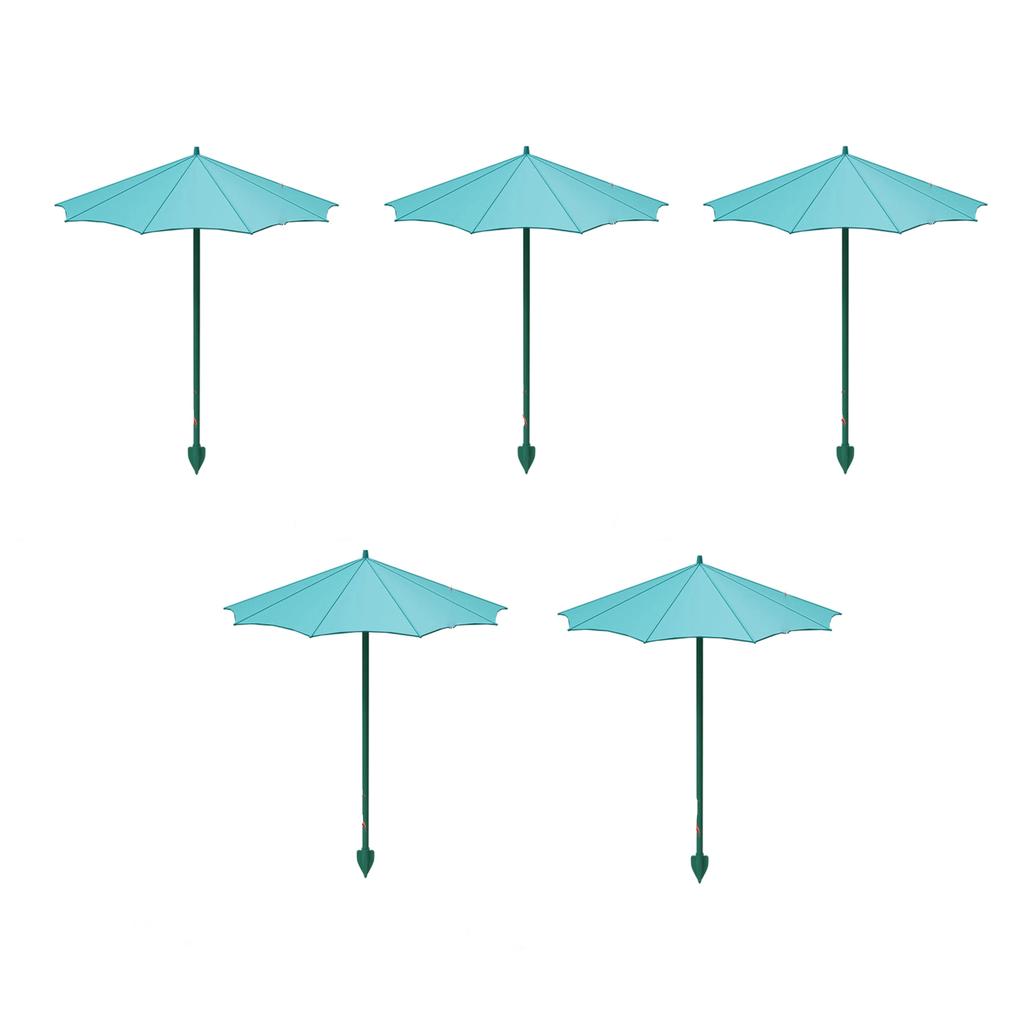 5Pcs Outdoor Plant Umbrella for Outdoor Plant Garden Umbrella Shade for Potted Plant Garden Bed Provide Shade Garden Bed