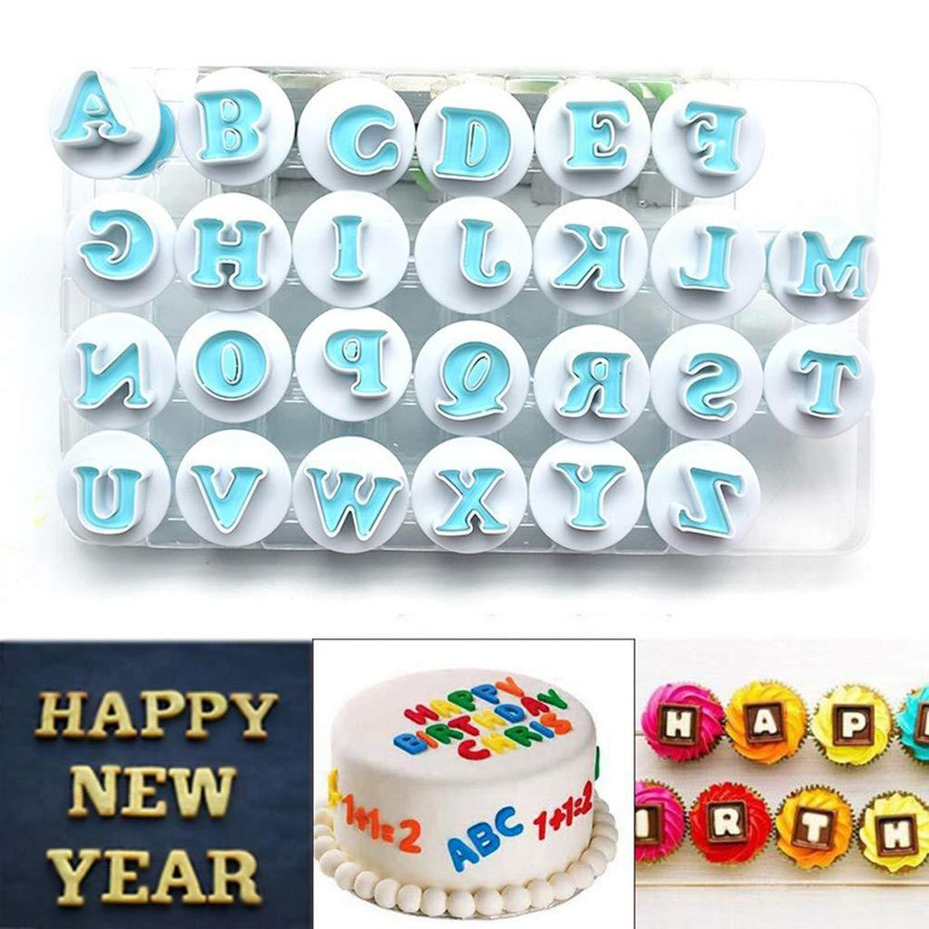 Cake Molds Spring Biscuit Fondant Decoration Baking Tools Large/small Letters