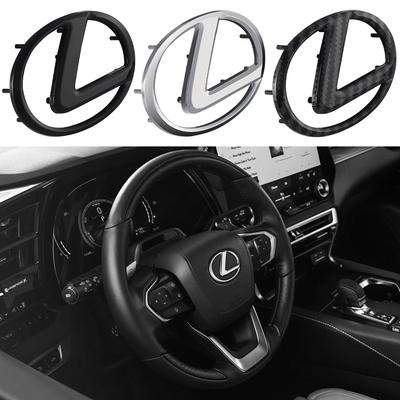 Car Logo Steering Wheel Center Emblem Buckle For LS LC ES RZ IS350 ES300 GS350 CT200h GX460 LX570 RX500h NX30 Accessories
