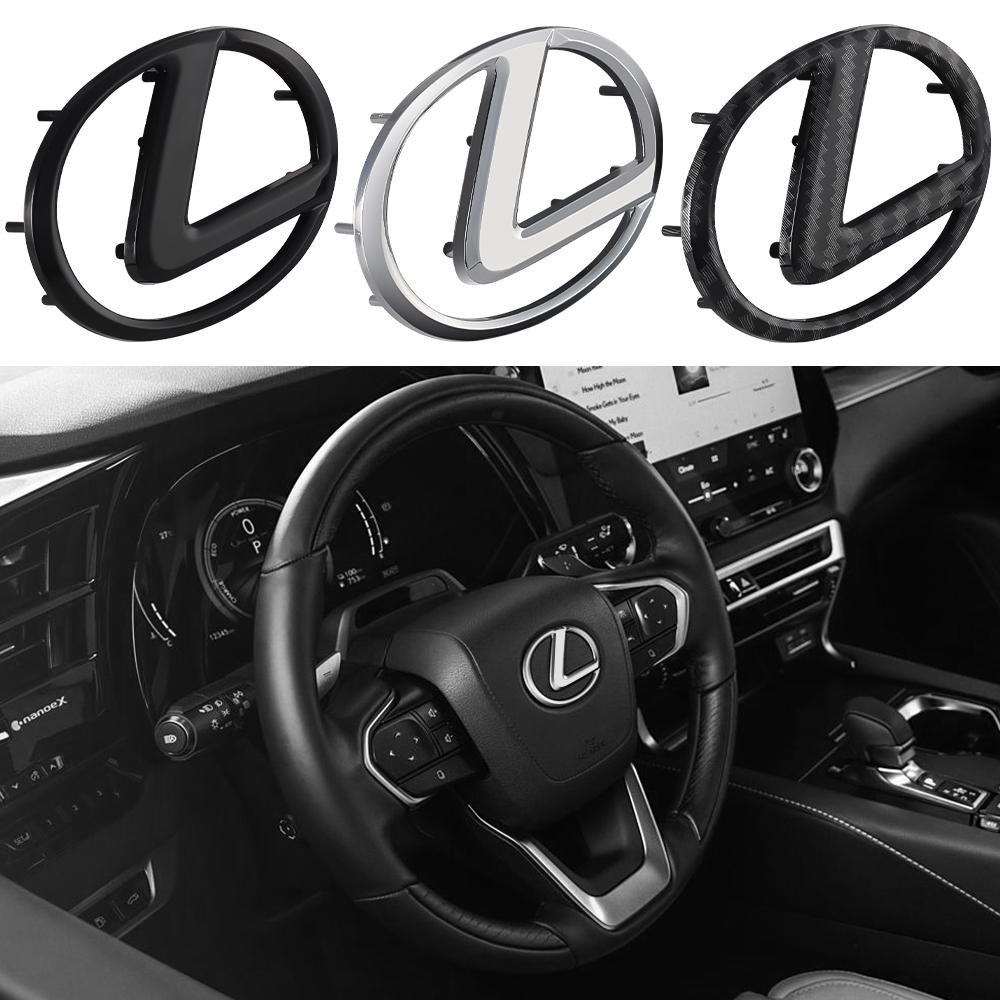 Car Logo Steering Wheel Center Emblem Buckle For Lexus LS LC ES RZ IS350 ES300 GS350 CT200h GX460 LX570 RX500h NX30 Accessories IT8