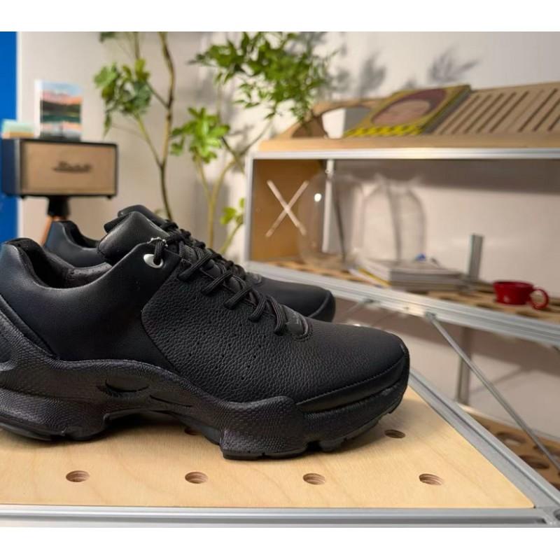 Womens Lightweight Comfortable Walking Sneakers With Cushioned Sole Breathable Leather Upper Flat Heel Daily Wear Light