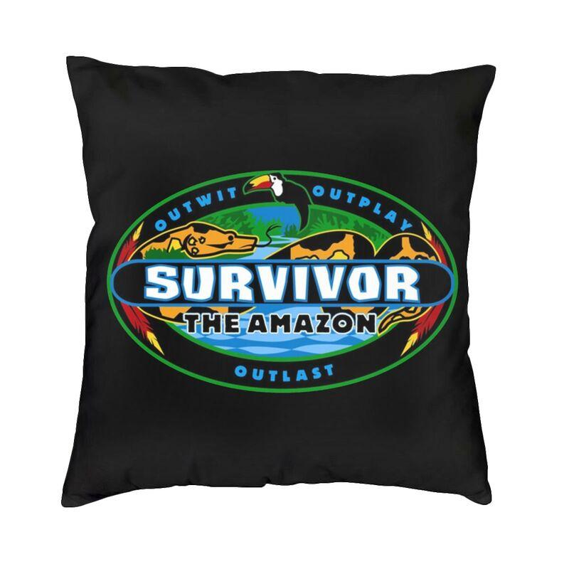 Reality Tv Survivor Nicaragua Cushion Covers Sofa Home Decor Square Throw Pillow Cover 40X40Cm