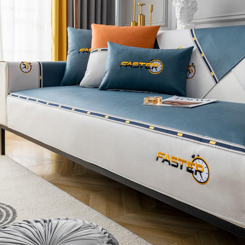 

Подушка для дивана, универсальная для всех сезонов, простой современный противоскользящий чехол для дивана, подушка для сиденья, полное покрытие для дивана, утолщенное 70*70cm