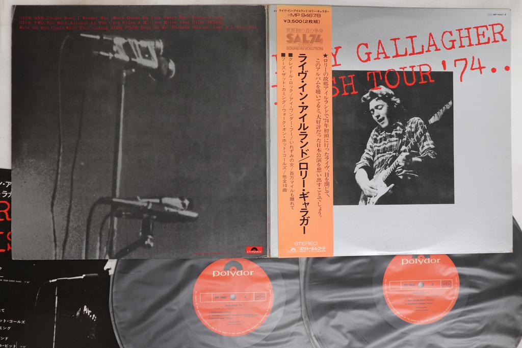 LP Record RORY GALLAGHER - Irish Tour '74 MP94678 POLYDOR 1974 Japan Obi Rock Used