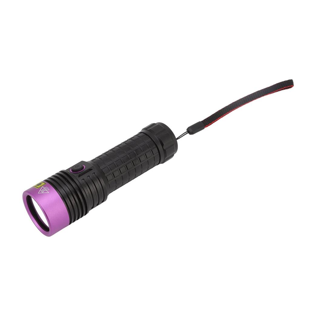 Y40 Purple Light Flashlight High Power LED 365NM UV Torch Light For Oil Contamination Detection