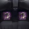 4pcs Wolf Car Floor Mats Set - Non-Slip All-Weather Fit for Cars  SUVs  Purple Wolf & Design  - Heavy-Duty Full Set with Front & Rear Seats  Trucks