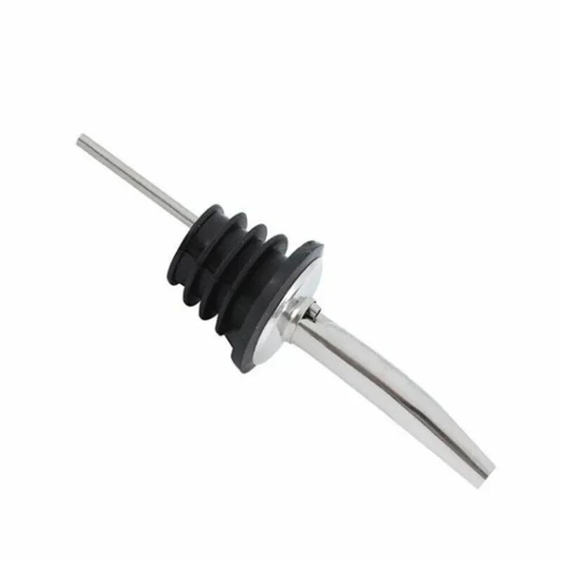 1/3/5pcs Stainless Steel Wine Pour Wine Bar Cocktail Shaker Fancy Shaker Mouth Wine Bottle Stopper Drain Bottle Stopper
