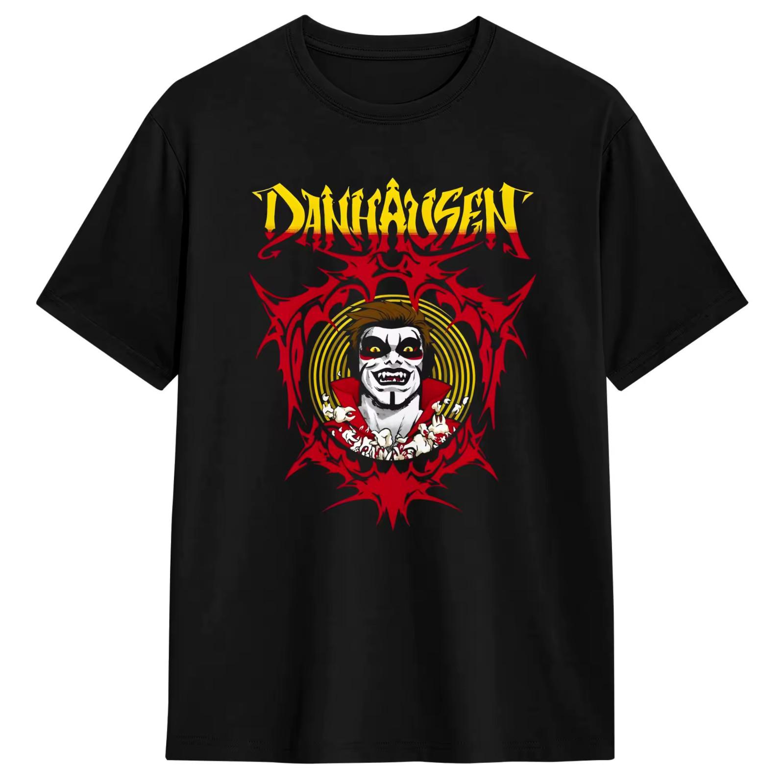 Danhausen Cursed Tee Wrestling Graphic T-Shirt Cotton Crew Neck S-5XL XL