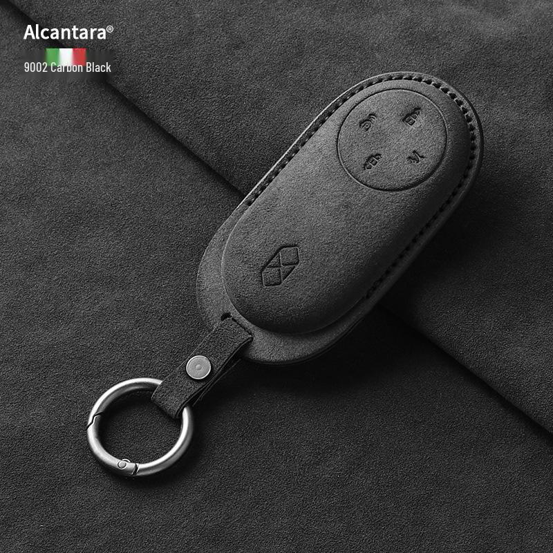 2026 Luxeed R7 Key Case: Suede S7/M8 Protective Shell with Full Coverage & Buckle