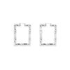 Gold Hip Hop Bamboo Hoop Earrings – Extra Large Exaggerated Circle Studs