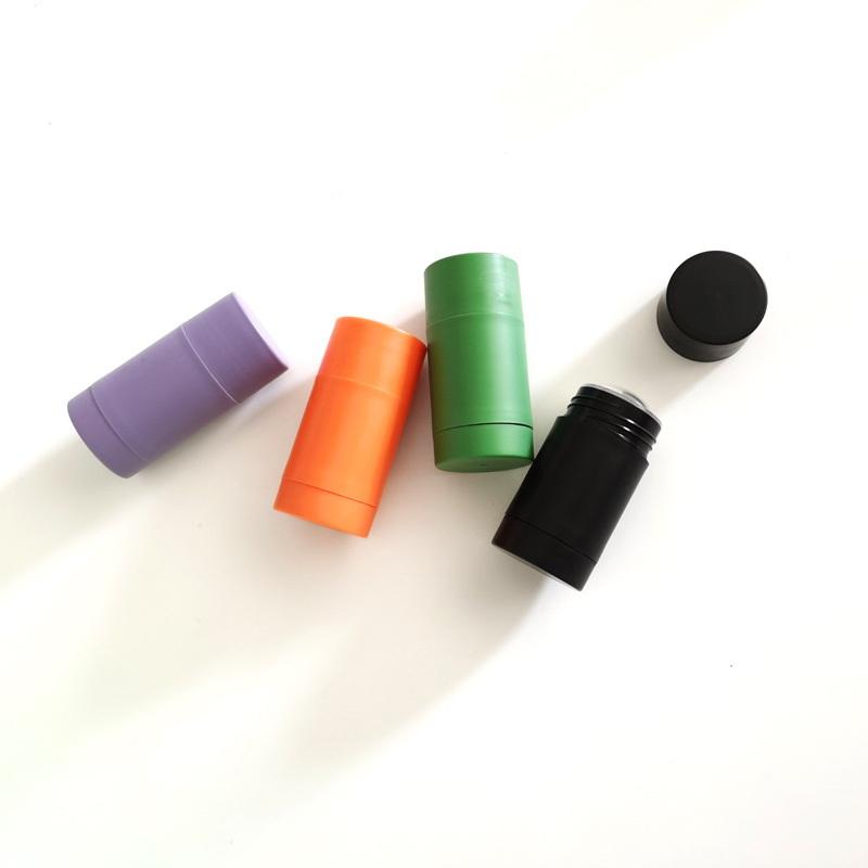 1/2 Pcs 30G Empty Deodorant Containers Refillable Plastic Twist-Up Bottle For Diy Natural Deodorant Stick Cosmetics Tube