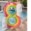 Deluxe Large Thickened Sequin Inflatable Pool Floats