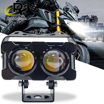 Motocyklový reflektor LED světlo Jantarové/bílé Pracovní světlo Bar Hnací světlo Přední světlomety Extra lehké pro terénní traktorové nákladní vozidlo 4x4 Mlha