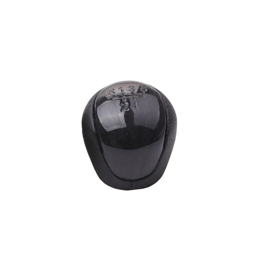 1 Stück Auto Manueller Schaltknauf Schalthebel Stiftkopf Schwarz Autoinnenausstattung für Hyundai Elantra I30 für Kia Forte Soul
