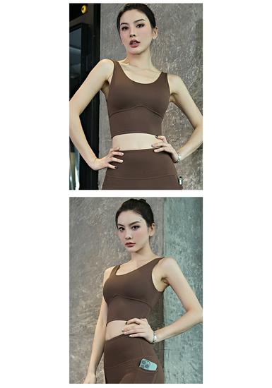 High-Intensity Sports Bra for Running and Yoga - Fitness Top Vest