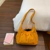 Trendy Korean Versatile Crossbody Bags Spring Casual Wrinkled Casual and Simple Shoulder Bags Spacious Lightweight Commuting Bag