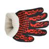 Gloves Flame Barbecue Gloves Silicone Non-slip Oven Heat Resistant 500-800 Degree Gloves