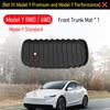 Floor Mats for Tesla Model Y Standard RWD AWD 2026 All Weather Floor Mat Cargo Liner Trunk Mat Frunk Backrest Mats Accessories