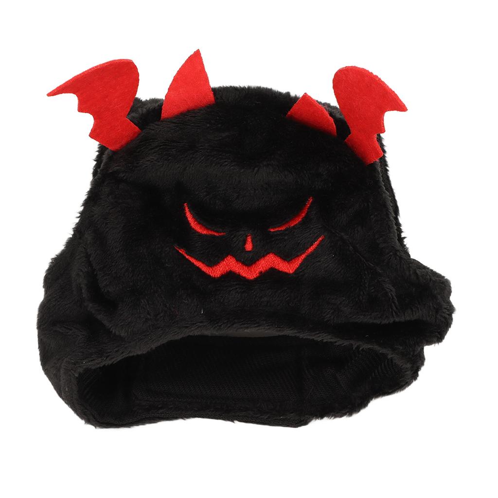 Halloween Pumpkin Cat Hat Cute Skin Friendly Tear Resistant Cat Costumes for Pets Dogs Cats Black