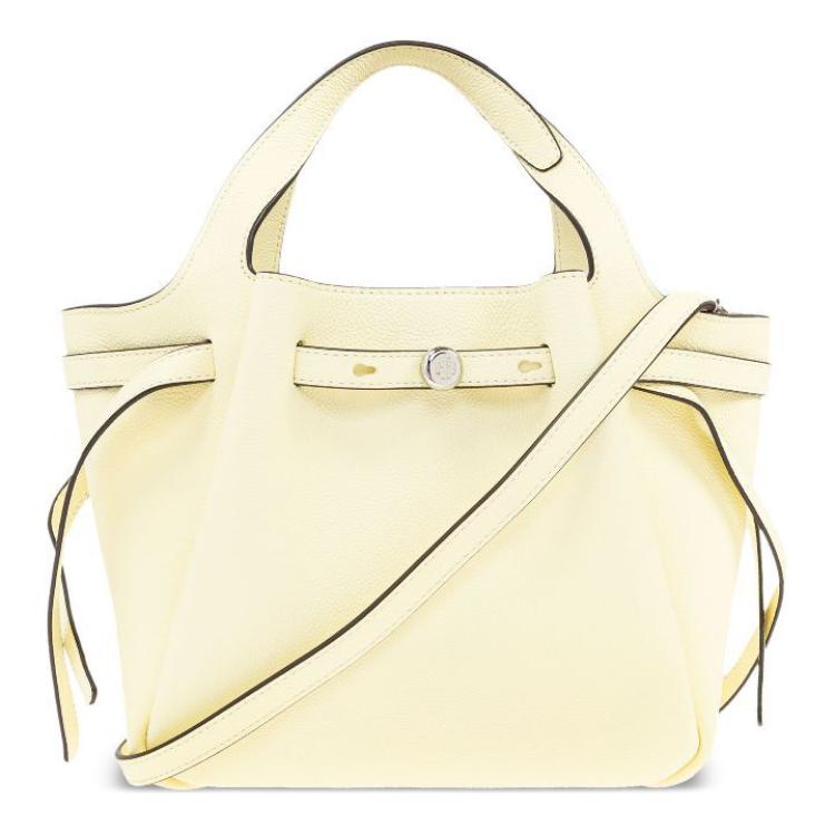 Tory Burch Tote Bag Shopping Bag Handbag Women tote Silver Lemon-Yellow 164866-700