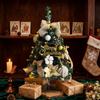 45cm Mini Christmas Tree Artificial Pine Tabletop Home Holiday Decoration Xmas Ornaments Desktop Decoration Ornament