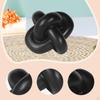 3-Gliederkette Dekor Geometrisch Klein Modern Minimalistisch Schwarz Boho Dekorativer Knoten Harz