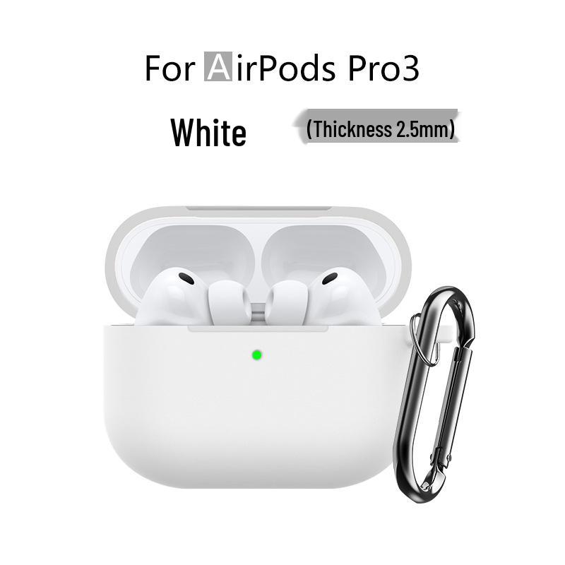 Compatible with Apple AirPods Pro 3 Silicone Protective Case, Bluetooth Earphone Cover