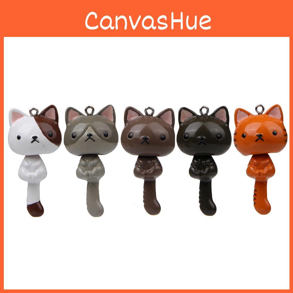 Tail Long Polyresin Cat Figurine With Keyring For Car Decor And Event Gifts